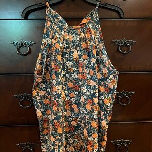Floral Sleeveless Top